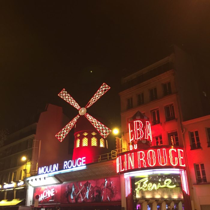 Moulin Rouge - a must see show for your One Day in Paris Itinerary!