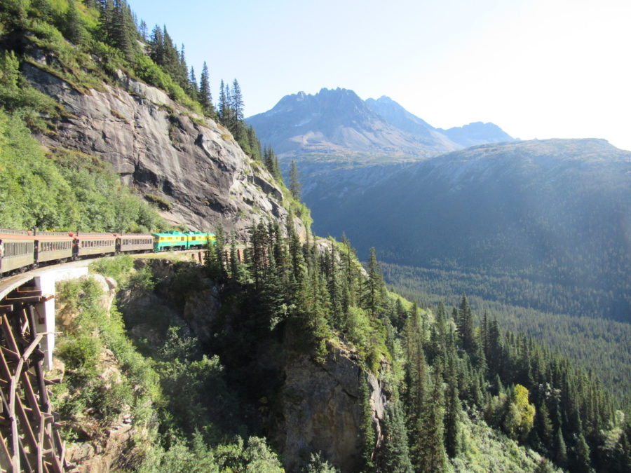 White Pass and Yukon Route Railroad is the best excursion on the 7 night Alaska Glacier Cruise!