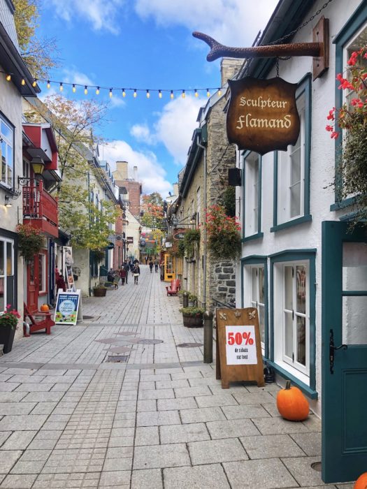 Quartier Petit Champlain is the best place you will visit on your Quebec City 3 day itinerary
