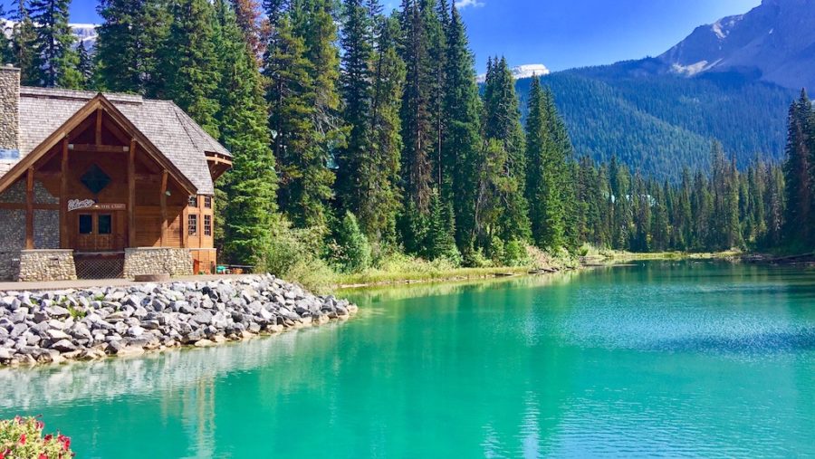 Emerald Lake is the largest lake in Yoho National Park.