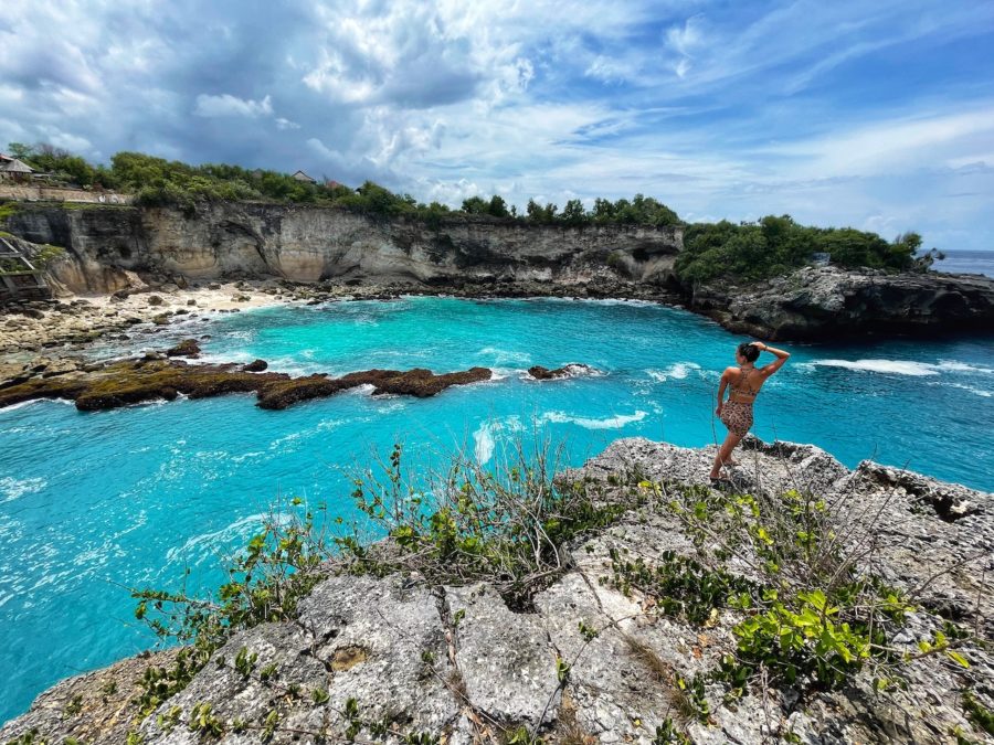 Blue Lagoon is one of the best things to do in Nusa Ceningan